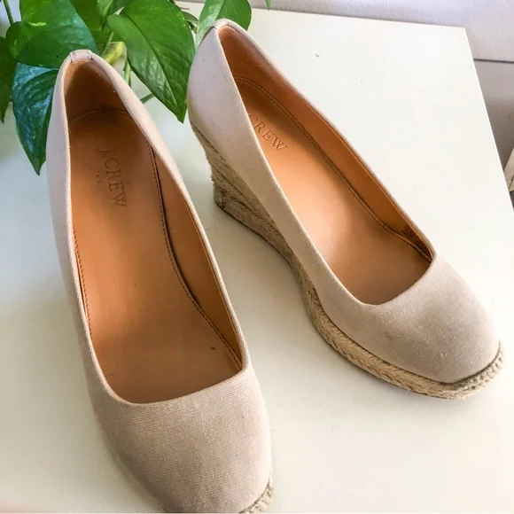 J.Crew Espadrilles Wedges in Beige - Picture 8 of 14